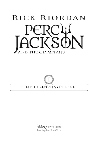 The Lightning Thief (Percy Jackson and the Olympians, Book 1)
