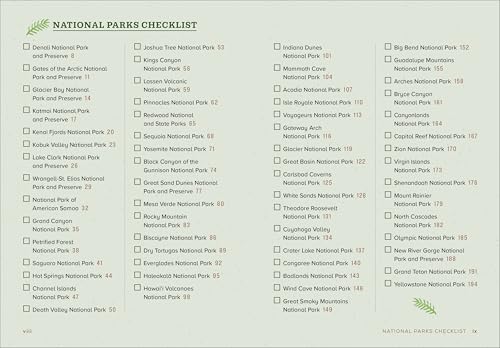 Journey to the 63 U.S. National Parks: A Journal to Plan, Record, and Remember Your Adventures
