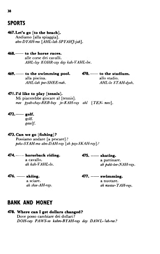 Easy Italian Phrase Book: Over 770 Phrases for Everyday Use (Dover Language Guides Italian)