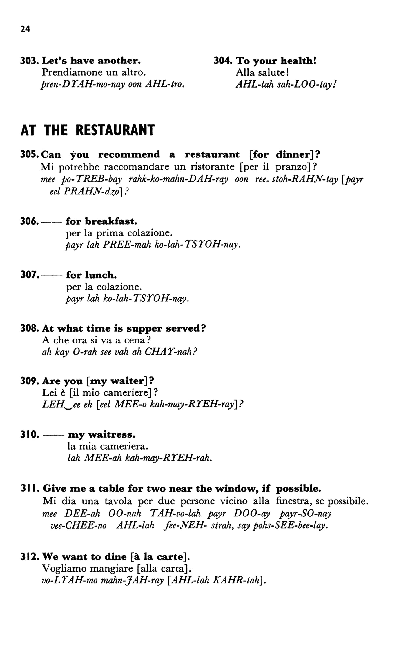 Easy Italian Phrase Book: Over 770 Phrases for Everyday Use (Dover Language Guides Italian)