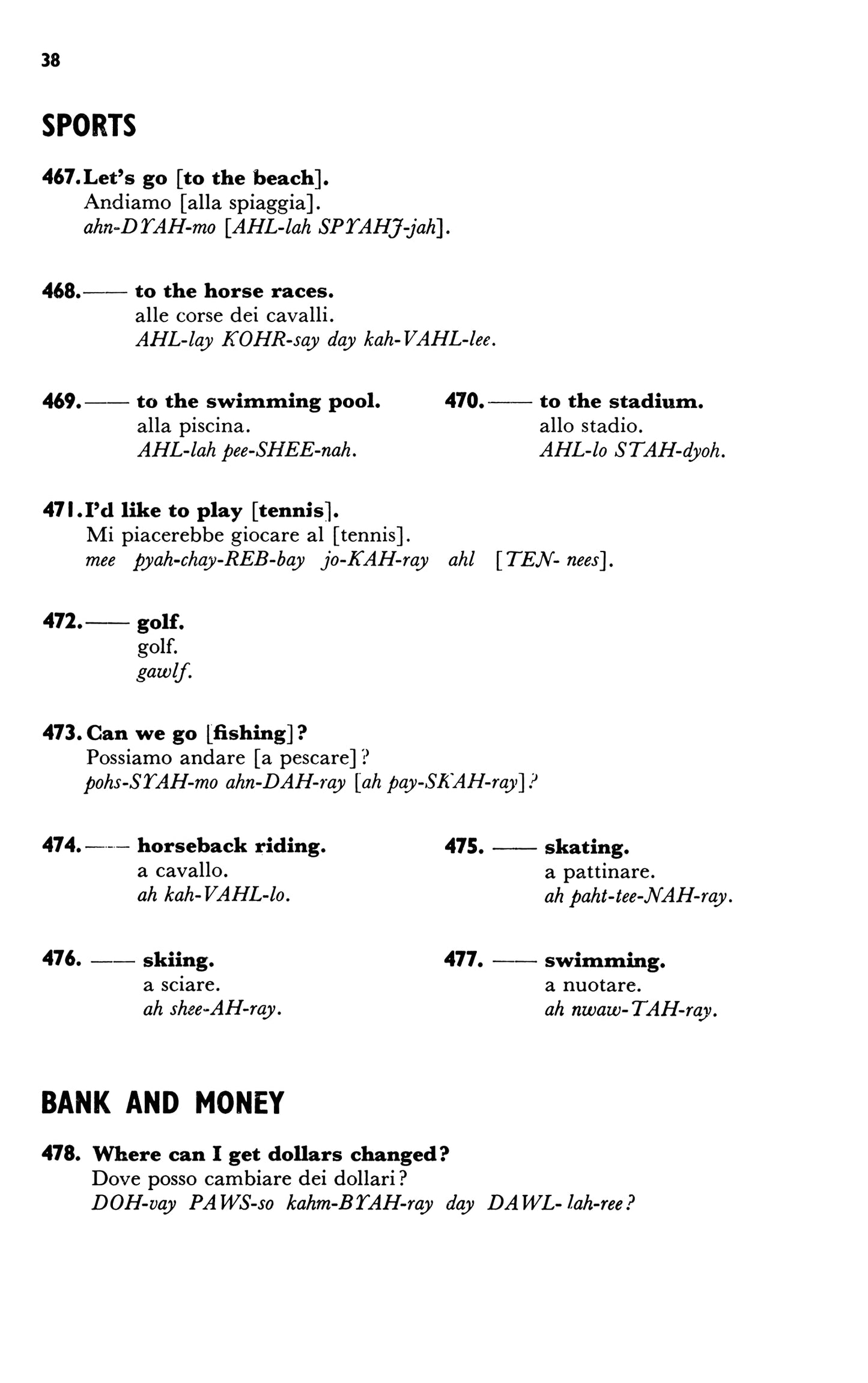 Easy Italian Phrase Book: Over 770 Phrases for Everyday Use (Dover Language Guides Italian)