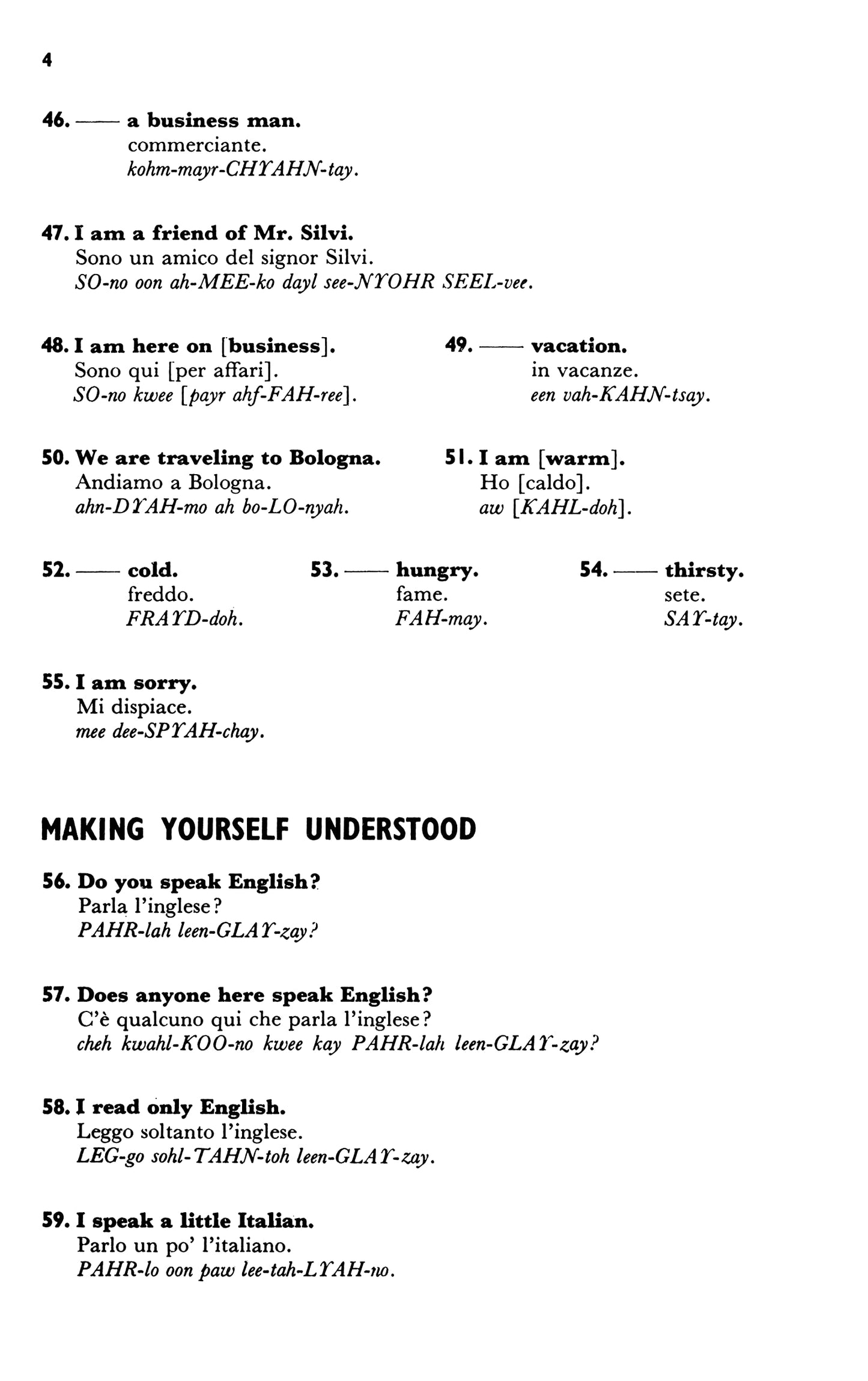 Easy Italian Phrase Book: Over 770 Phrases for Everyday Use (Dover Language Guides Italian)