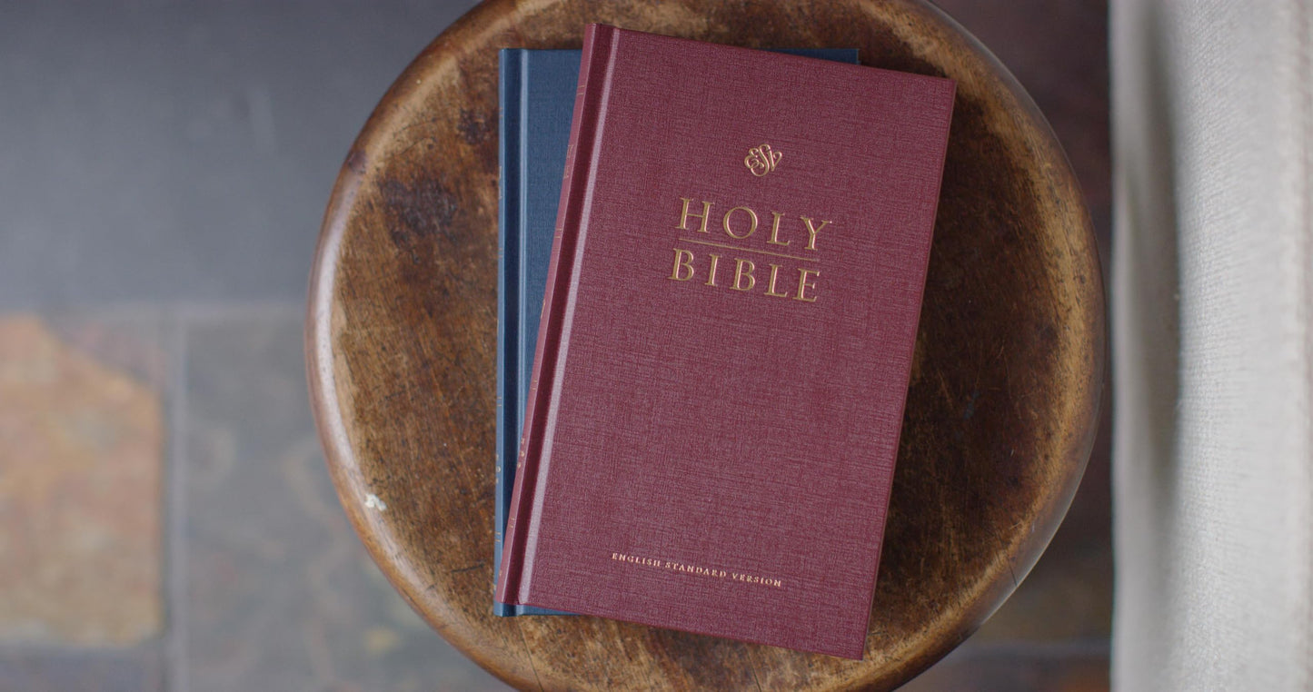 ESV Church Bible (Hardcover, Burgundy)