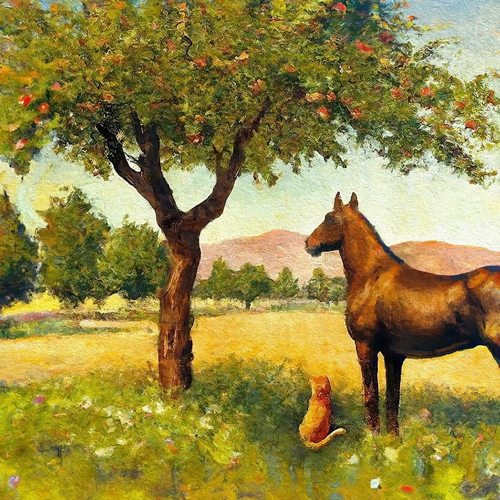The Stock Horse and the Stable Cat (Fables of Eudaimonia)