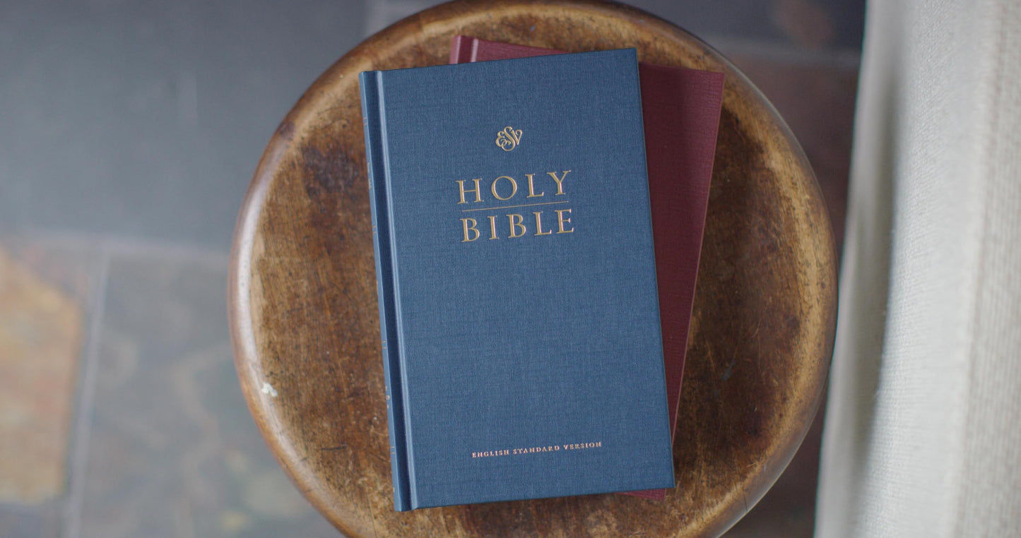 ESV Church Bible (Hardcover, Blue)